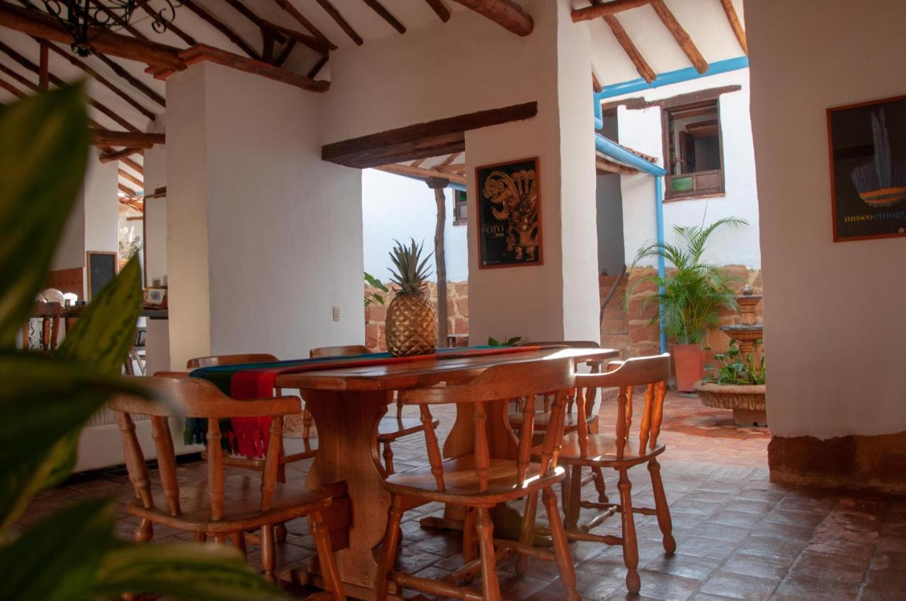 La Juanita Hostel Barichara Exteriér fotografie