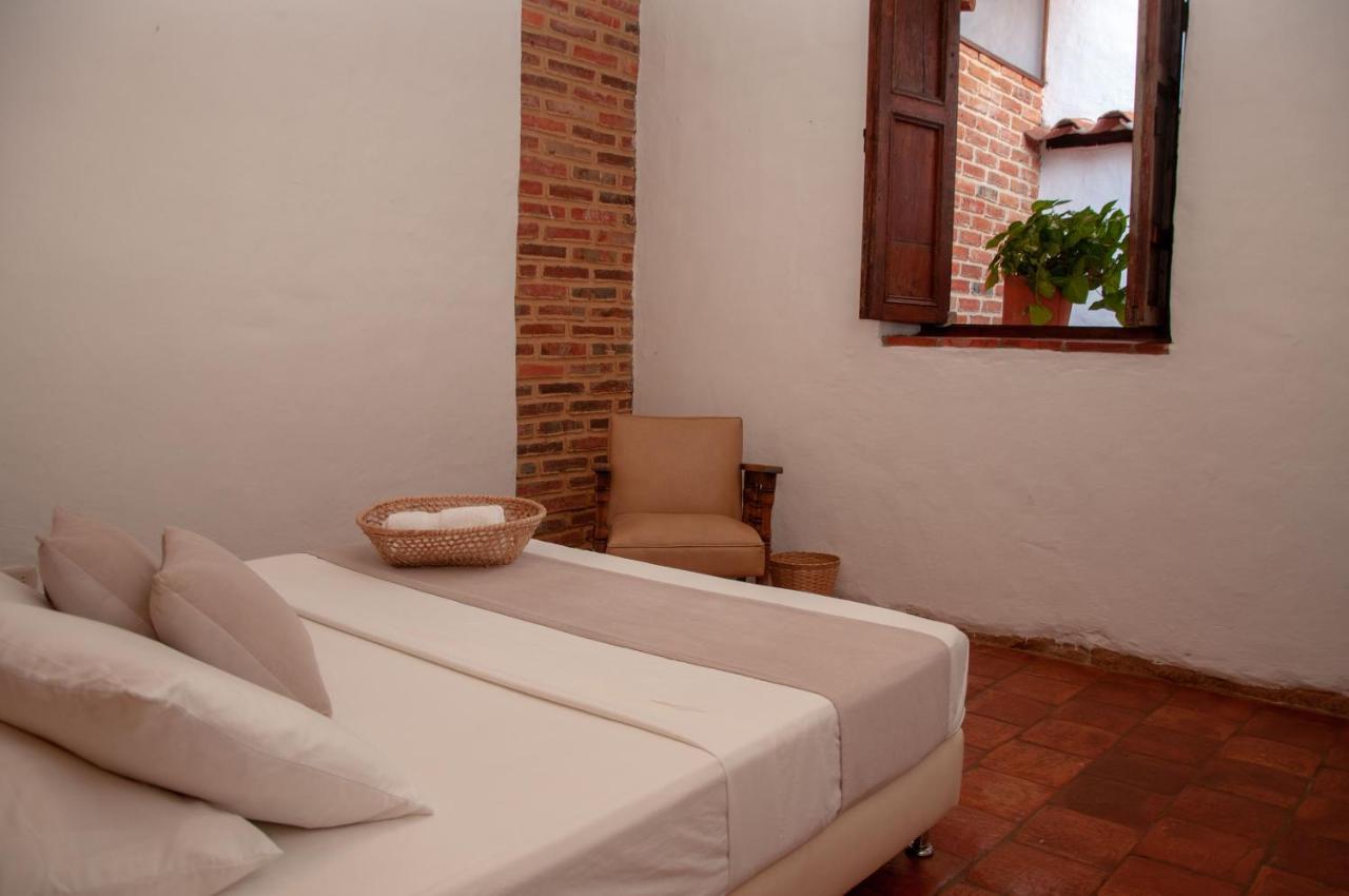 La Juanita Hostel Barichara Exteriér fotografie