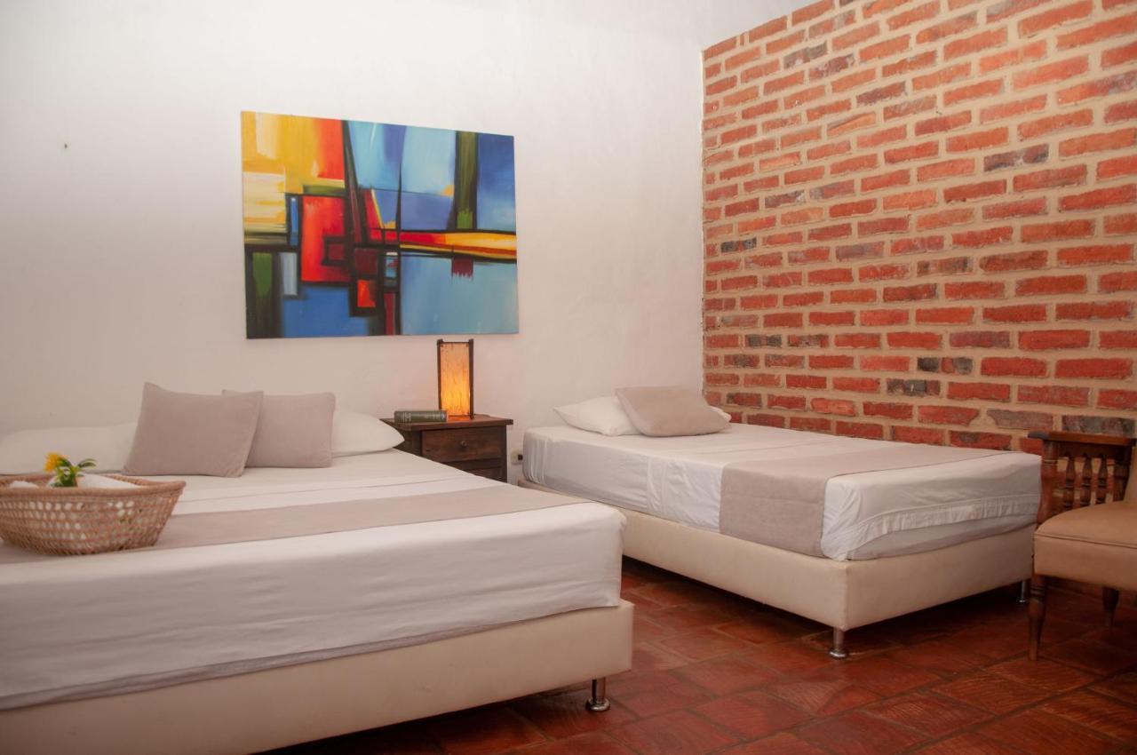 La Juanita Hostel Barichara Exteriér fotografie