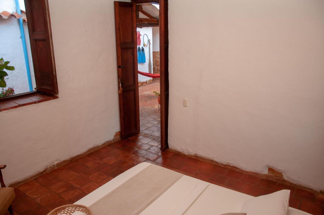 La Juanita Hostel Barichara Exteriér fotografie