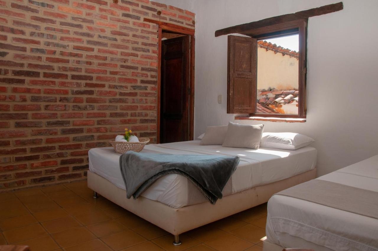 La Juanita Hostel Barichara Exteriér fotografie
