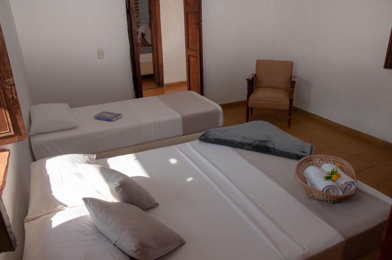 La Juanita Hostel Barichara Exteriér fotografie