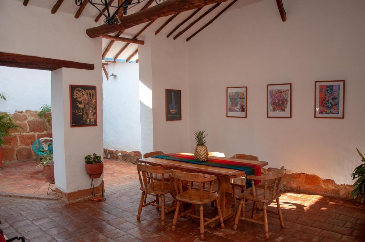 La Juanita Hostel Barichara Exteriér fotografie