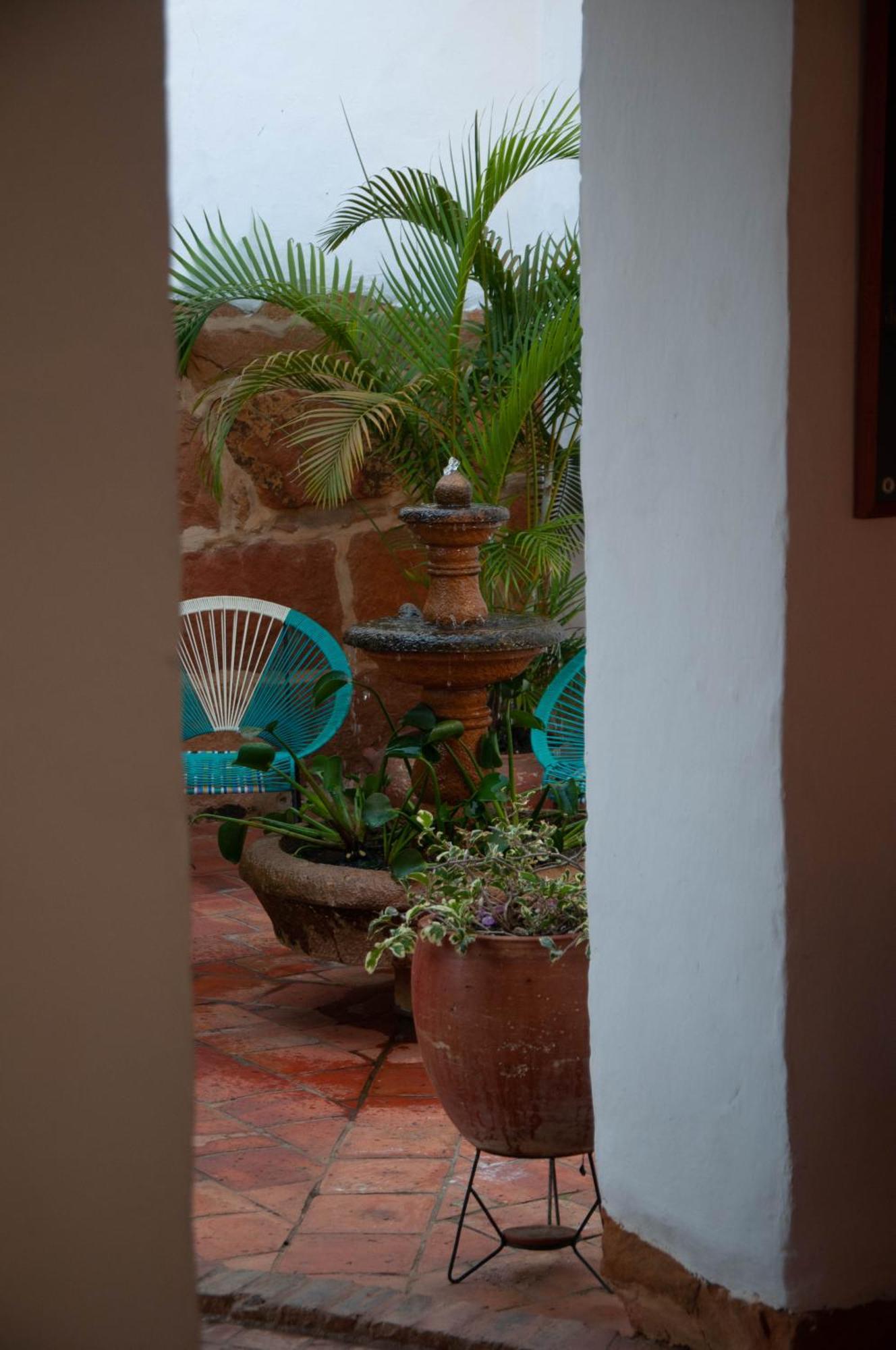La Juanita Hostel Barichara Exteriér fotografie
