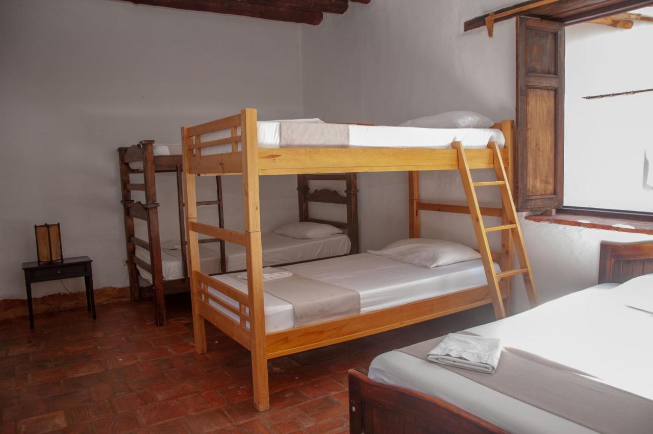 La Juanita Hostel Barichara Exteriér fotografie
