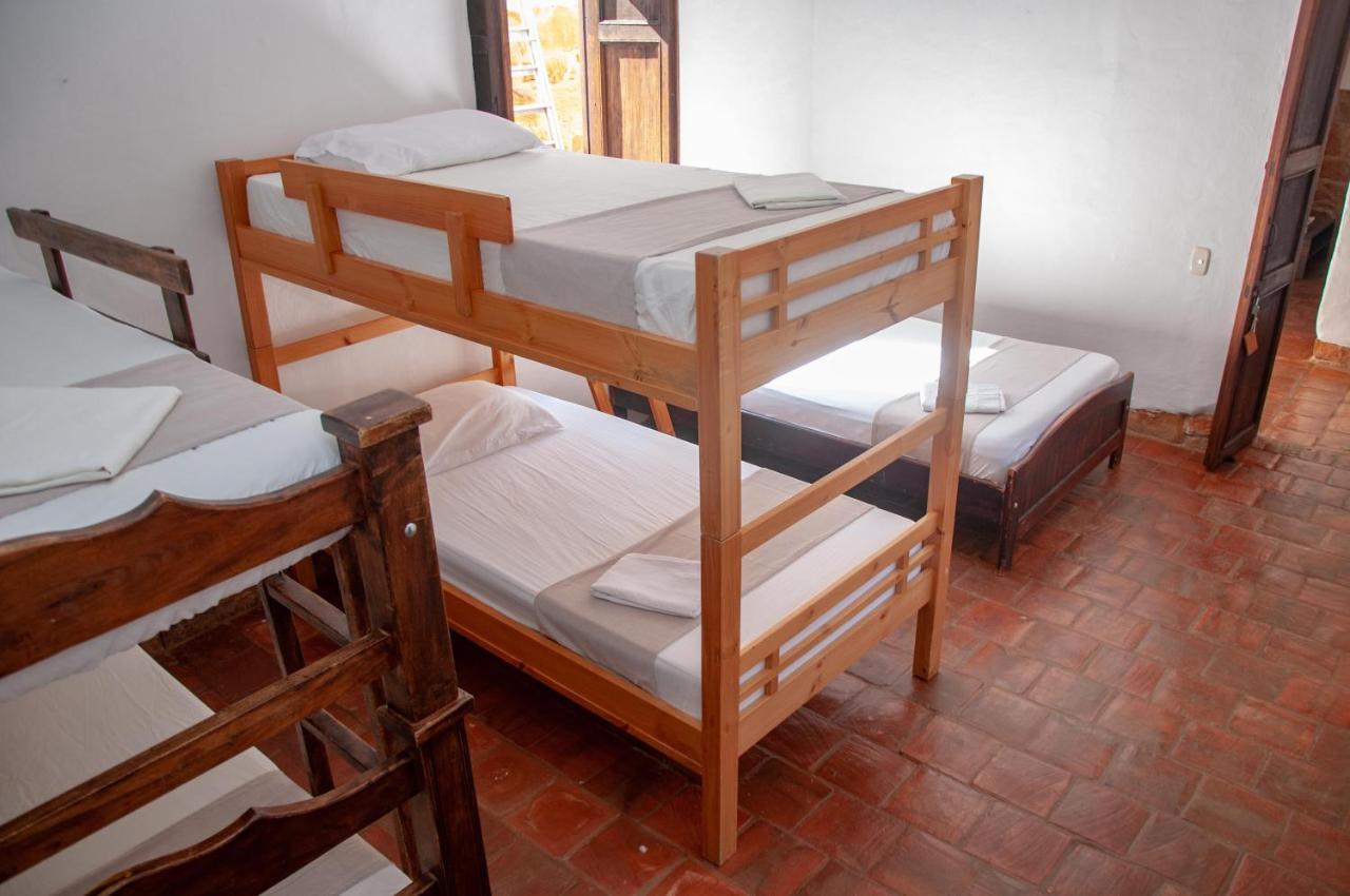 La Juanita Hostel Barichara Exteriér fotografie