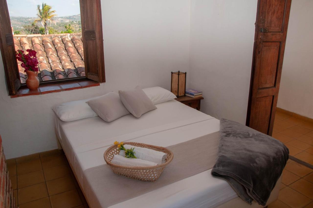 La Juanita Hostel Barichara Exteriér fotografie