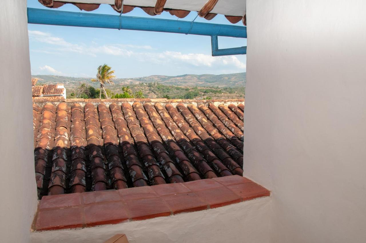 La Juanita Hostel Barichara Exteriér fotografie