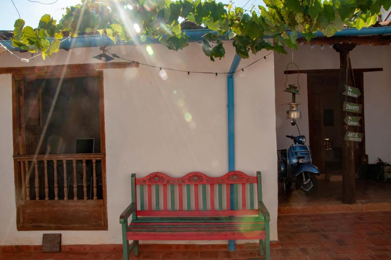La Juanita Hostel Barichara Exteriér fotografie