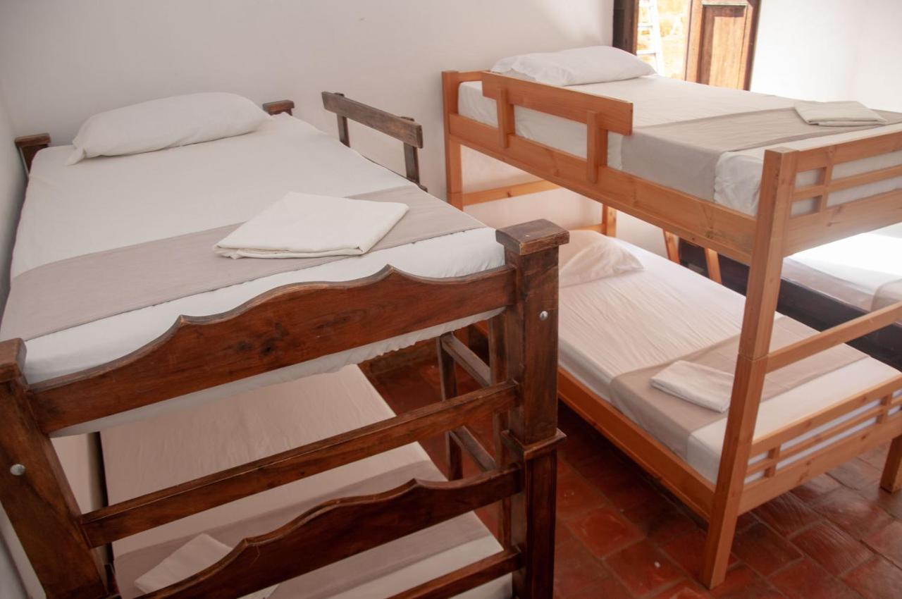 La Juanita Hostel Barichara Exteriér fotografie