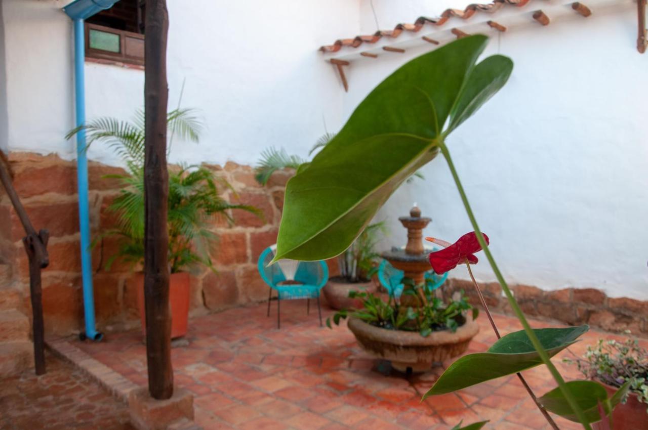 La Juanita Hostel Barichara Exteriér fotografie